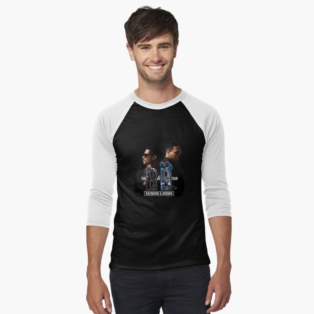 Raymond & Brown R&B Tour Baseball Tee | Vintage Concert Merch