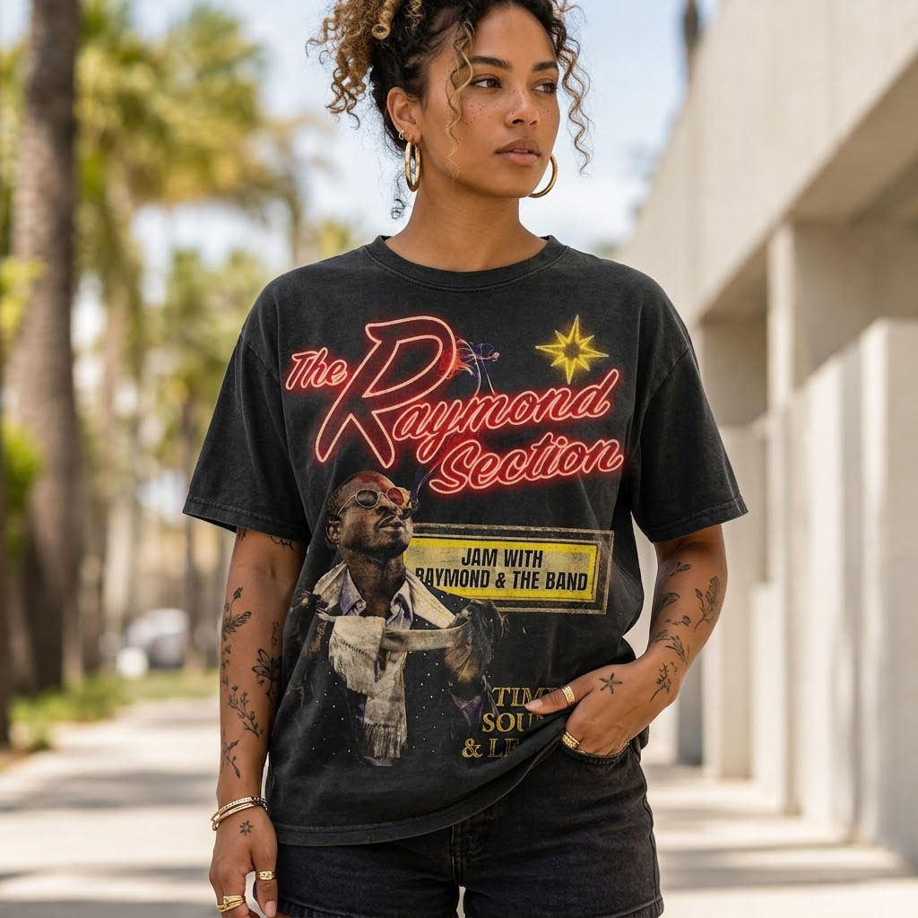 Custom Vintage Concert Tee | Personalized Retro 70s Soul Band Shirt