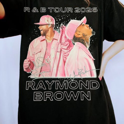 Raymond Brown R&B Tour 2026 Shirt | Vintage Bootleg Graphic Tee
