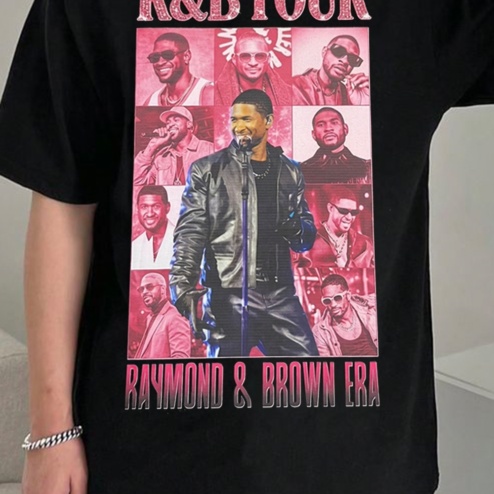 R&B Tour Raymond & Brown Era Shirt | Vintage 2000s Concert Graphic Tee