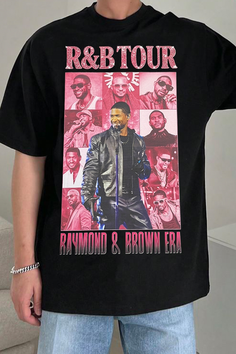 R&B Tour Raymond & Brown Era Shirt | Vintage 2000s Concert Graphic Tee