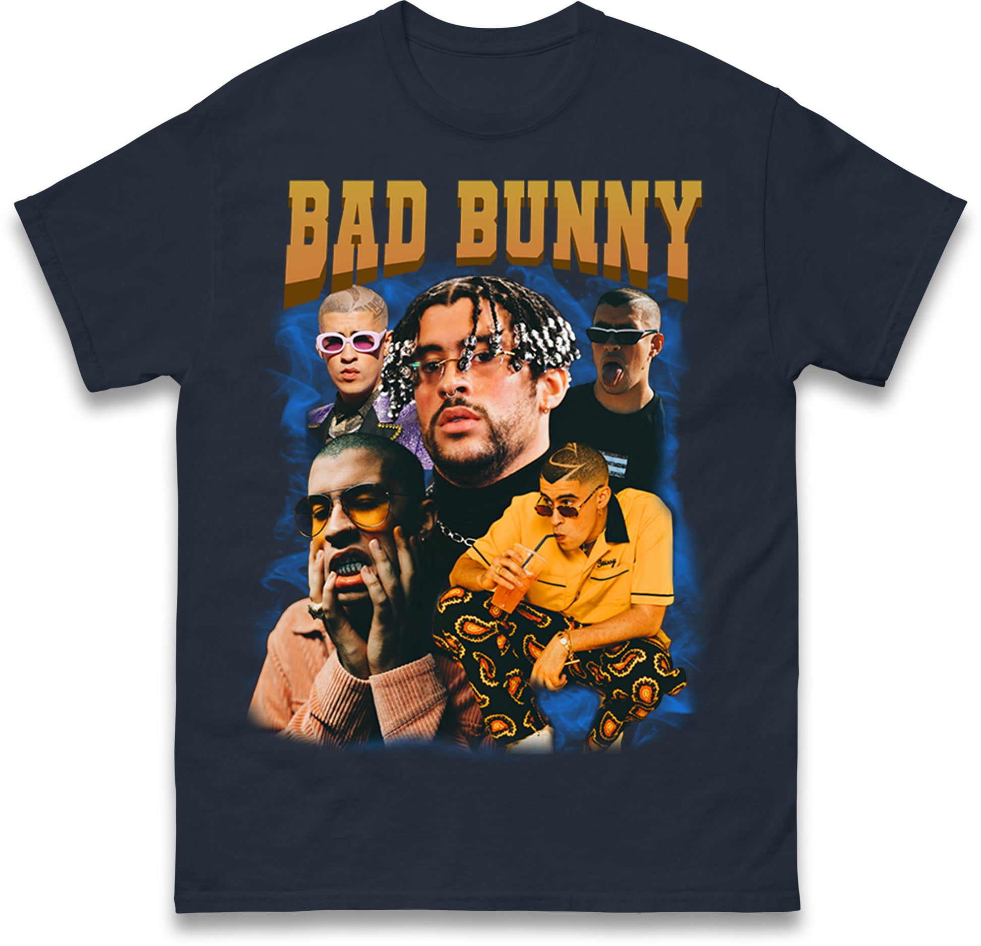 Bad Bunny Vintage Bootleg Rap Tee | 90s Style Graphic T-Shirt