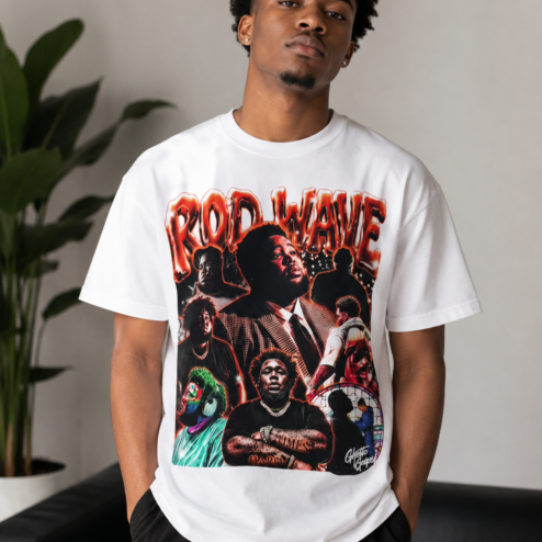 Rod Wave Vintage Bootleg Rap Tee - 2026 Tour Graphic Shirt