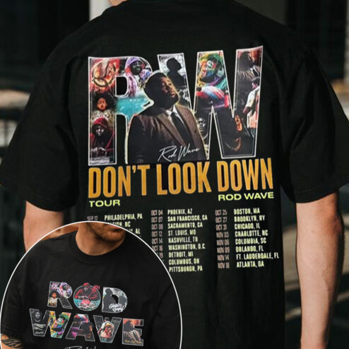 Rod Wave Don't Look Down Tour Shirt | Vintage Bootleg Rap Tee