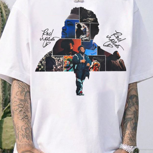 Rod Wave Graphic Tee - Vintage Bootleg Rap Concert Shirt