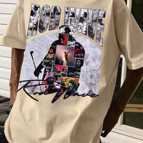 Rod Wave Vintage Bootleg Rap Tee | Don't Look Down Tour 2026