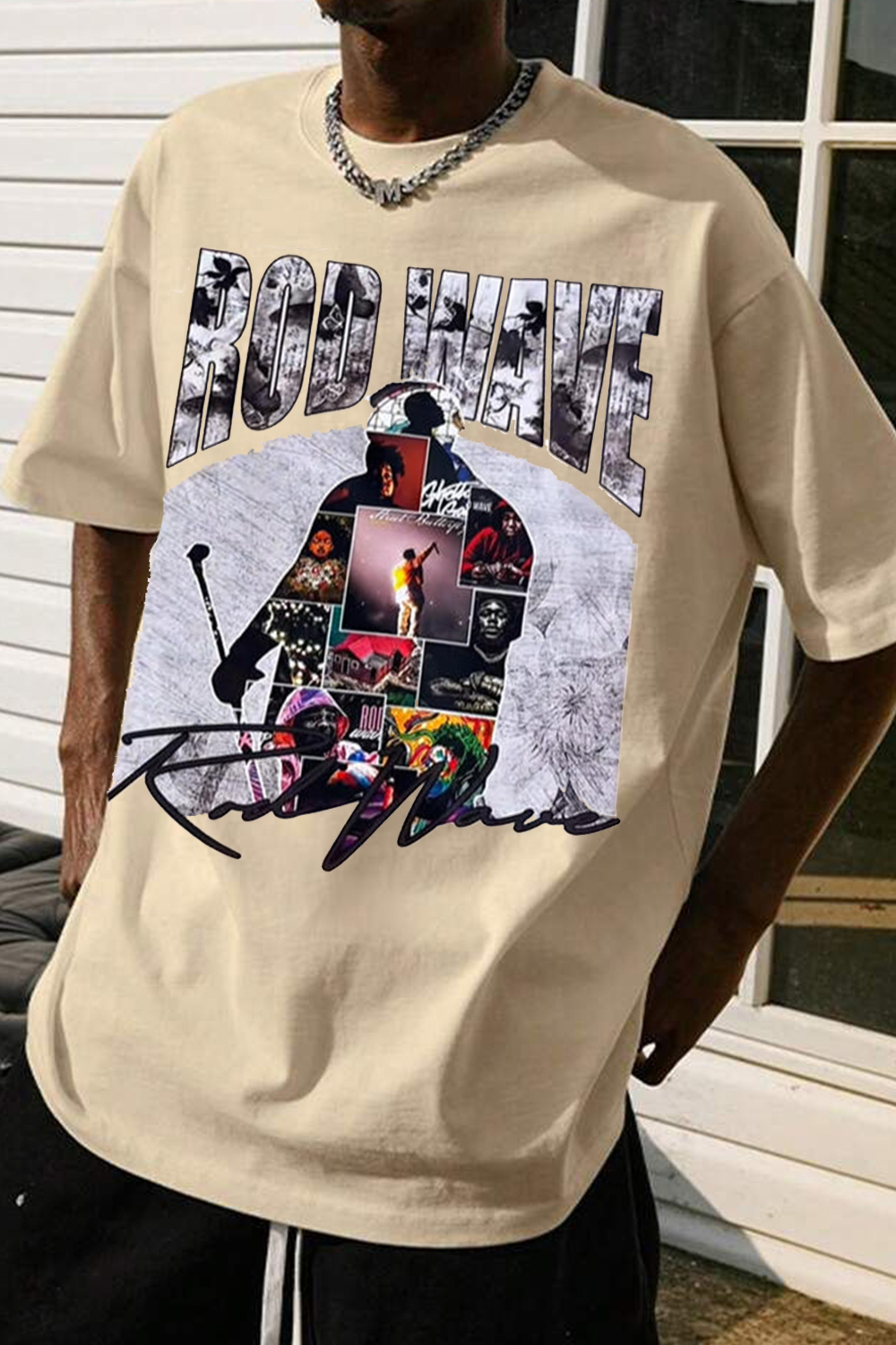 Rod Wave Vintage Bootleg Rap Tee | Don't Look Down Tour 2026