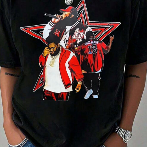 Rod Wave Vintage Bootleg Rap Tee | Don't Look Down Tour Shirt