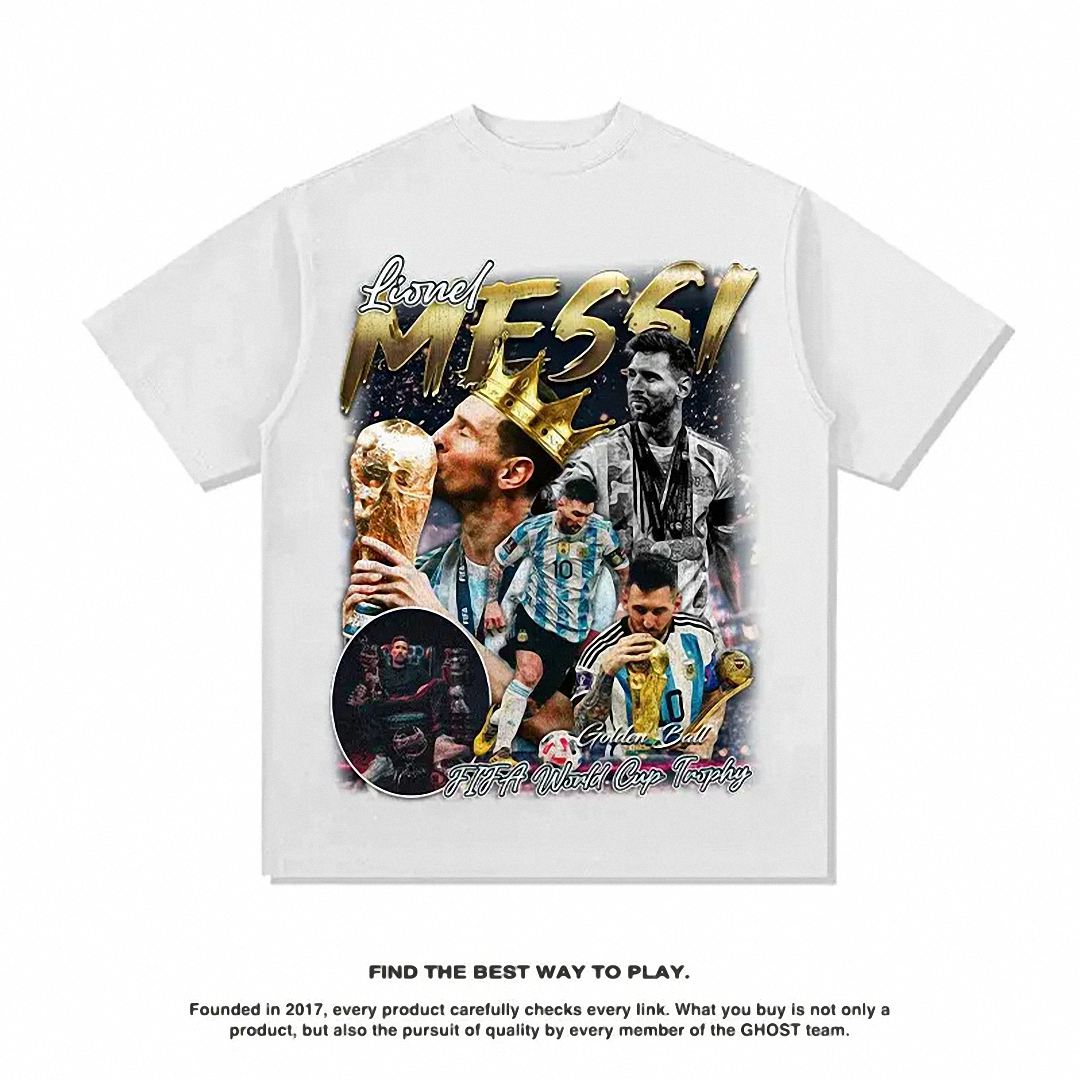 Vintage Lionel Messi T-Shirt - Retro World Cup 2026 Graphic Tee