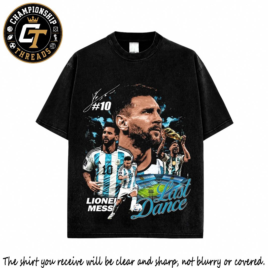 Lionel Messi Last Dance Bootleg Graphic Tee - World Cup 2026