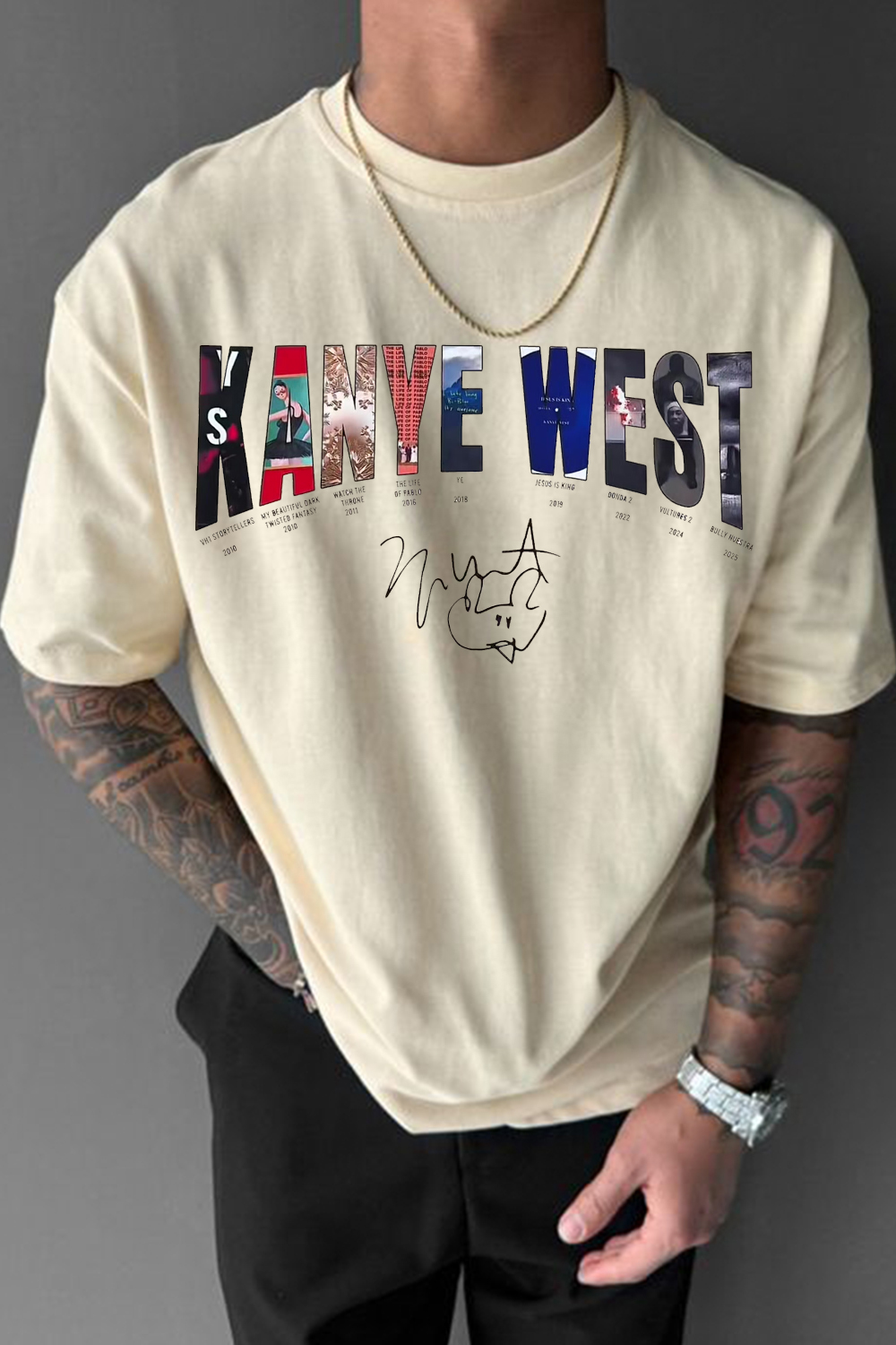 Kanye West Eras Tour Tee | Vintage San Antonio 2026 Bootleg Merch