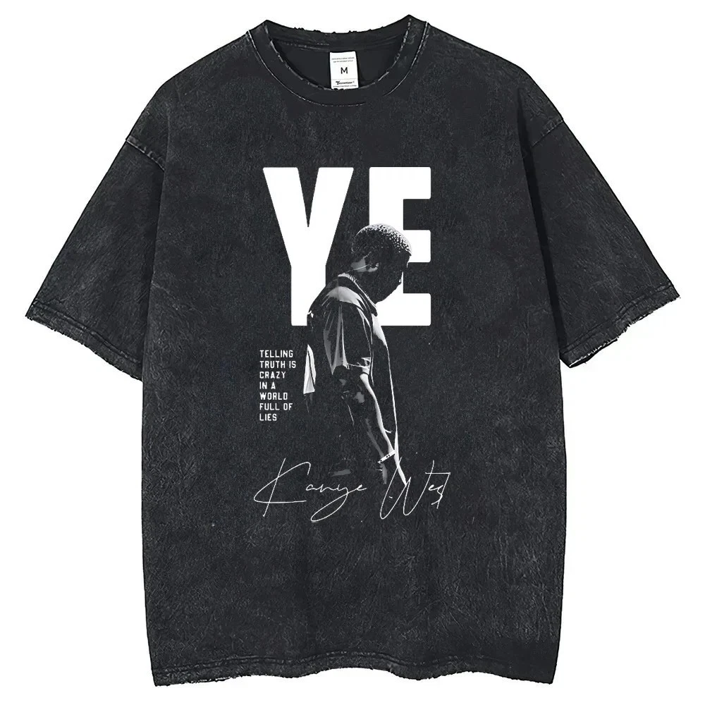 Kanye West Telling Truth Is Crazy Vintage Graphic Rap Tee