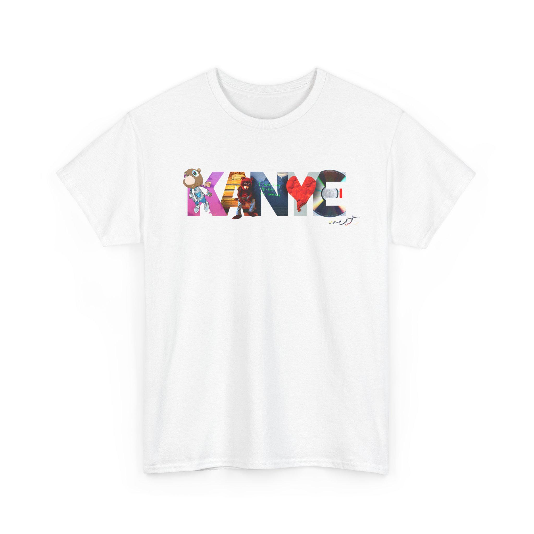 Kanye West Album Eras Graphic T-Shirt | Y2K Hip Hop Streetwear Tee