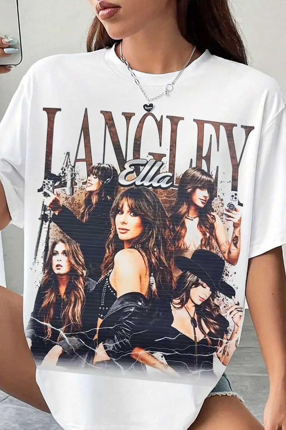 Ella Langley Vintage Bootleg Tee | Dandelion Tour Concert Shirt