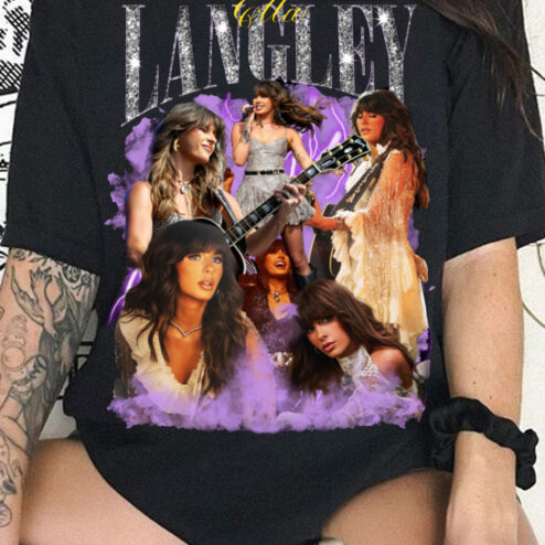 Ella Langley Vintage 90s Bootleg Shirt | Dandelion Tour Graphic Tee