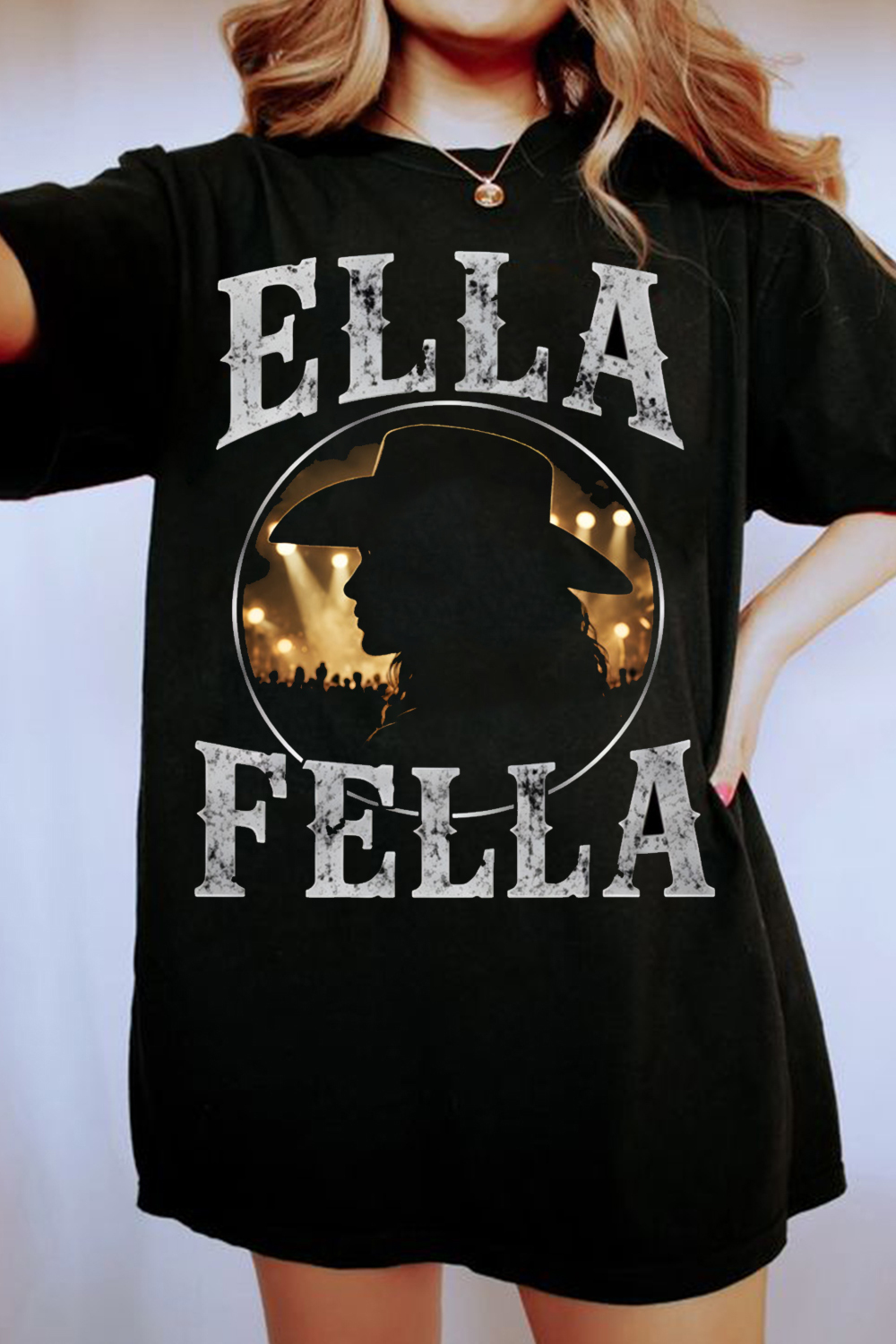 Vintage Ella Fella Shirt - Retro Country Concert Tee