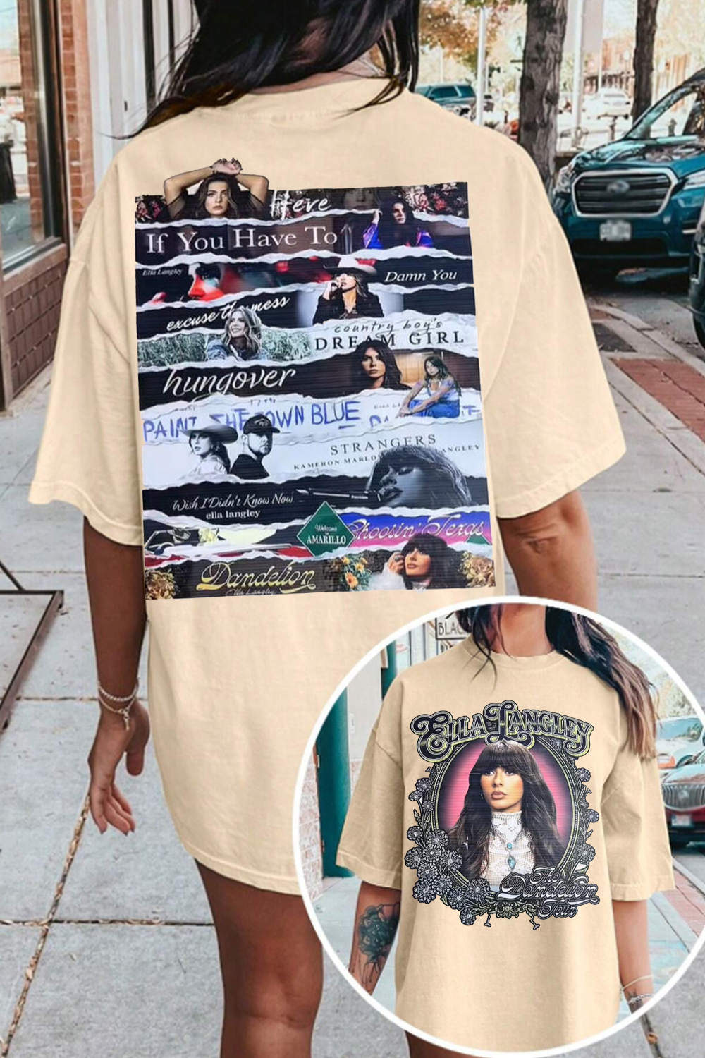 Ella Langley The Dandelion Tour 2026 Shirt - Vintage Country Tee