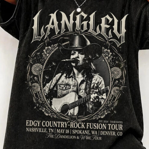 Vintage Country-Rock Graphic Tee | Dandelion & Wire Tour Shirt