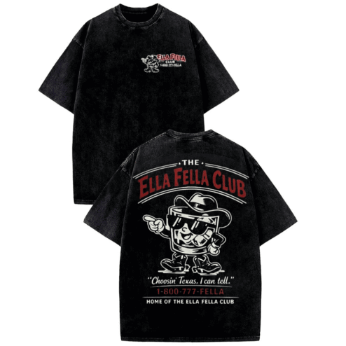 The Ella Fella Club Vintage Western Graphic Tee