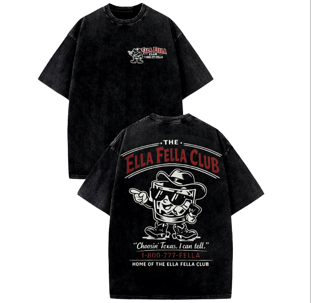 The Ella Fella Club Vintage Western Graphic Tee