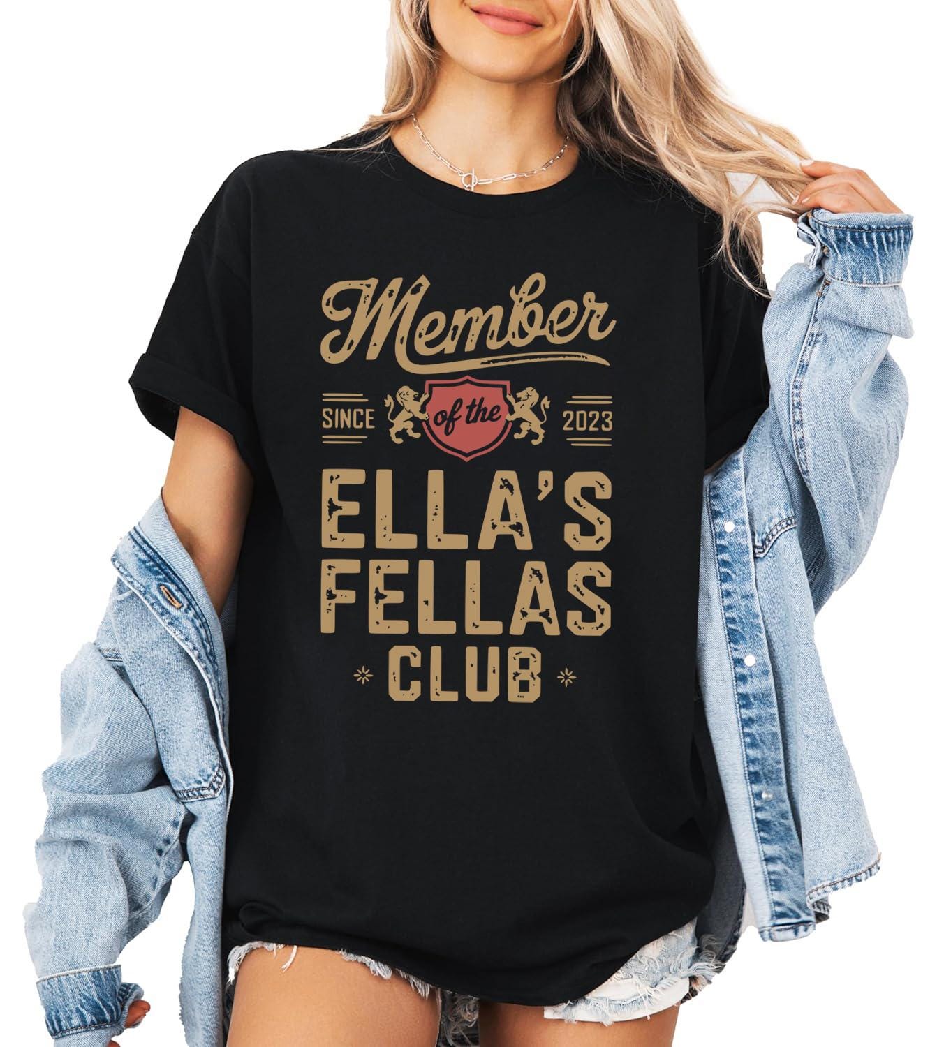Vintage Ella's Fellas Club T-Shirt | Retro Country Concert Tee