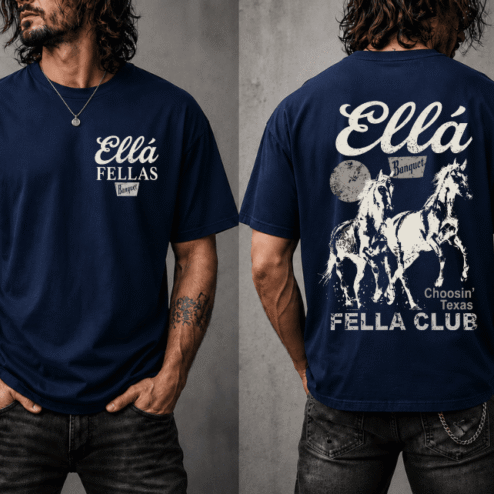 Ellá Fellas Choosin' Texas T-Shirt | Vintage Western Graphic Tee