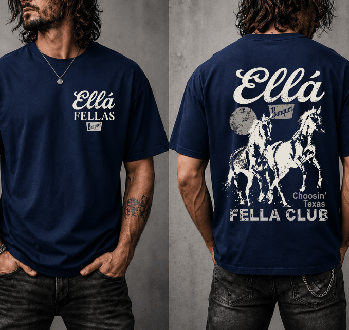 Ellá Fellas Choosin' Texas T-Shirt | Vintage Western Graphic Tee