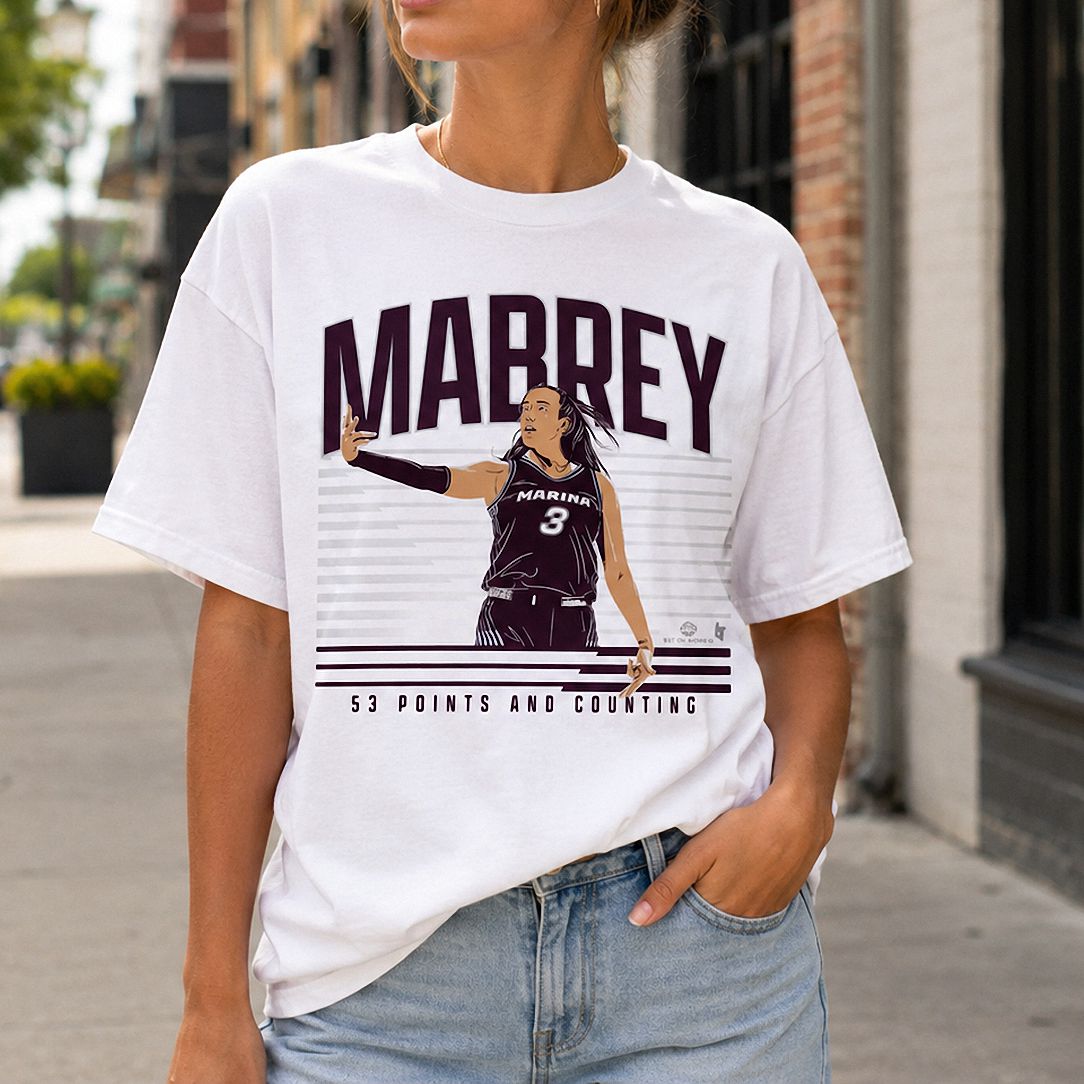 Marina Mabrey 53 Points WNBA Bootleg Graphic Tee