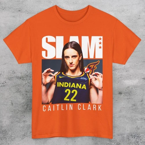 Caitlin Clark SLAM Cover T-Shirt | Indiana Fever Graphic Tee