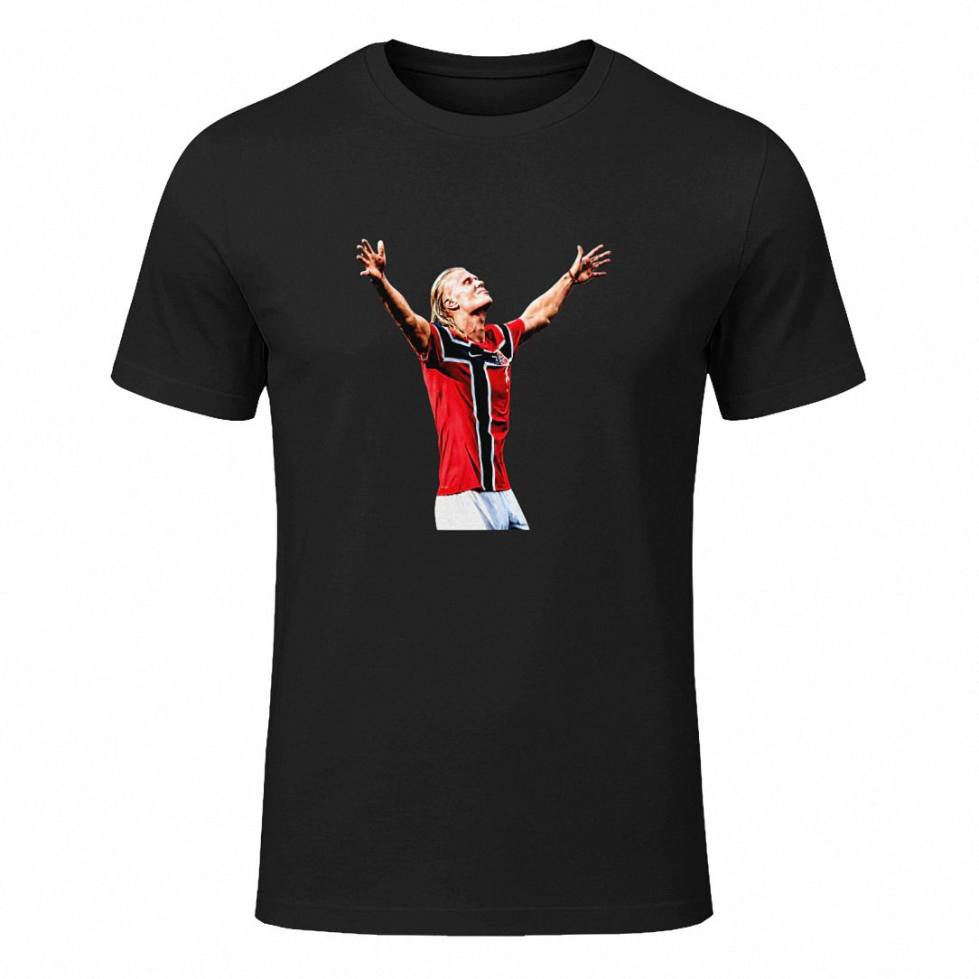 Erling Haaland Norway Soccer Shirt | World Cup 2026 Fan Graphic Tee