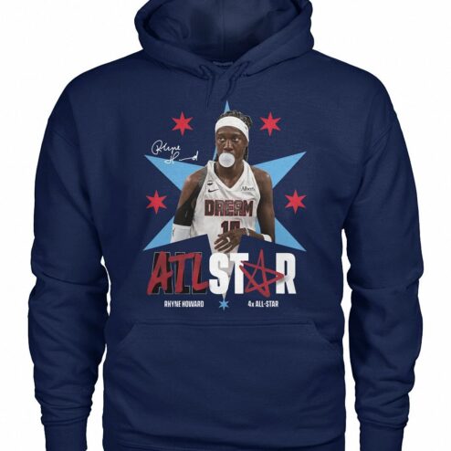 Rhyne Howard ATL STAR Hoodie - Atlanta Dream Fan Gear