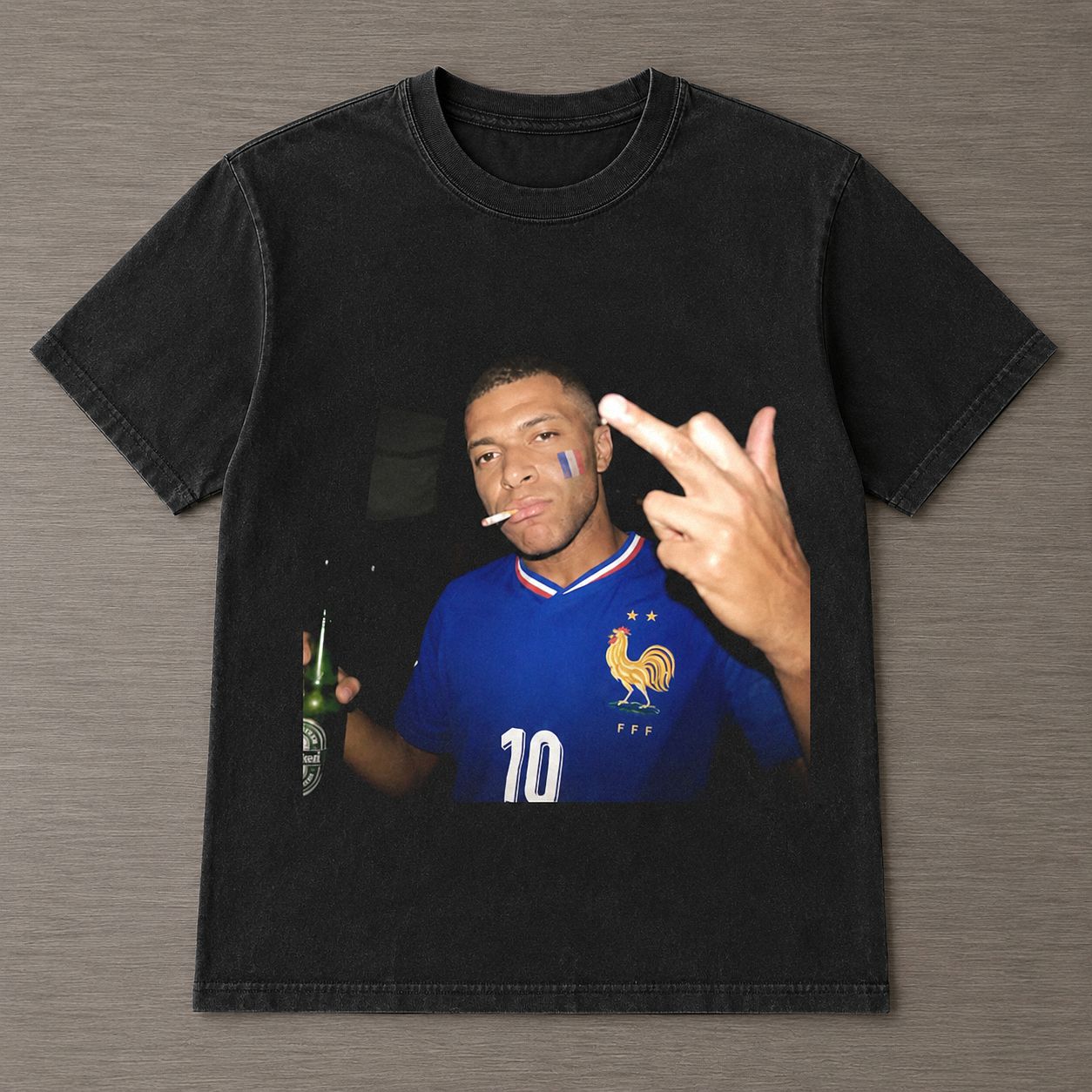Vintage Kylian Mbappe Dictator Bootleg Hoodie