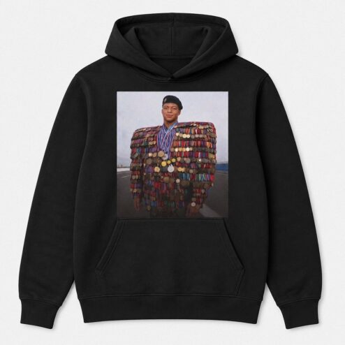 Kylian Mbappé Medals Meme Hoodie - 2026 World Cup Soccer Graphic