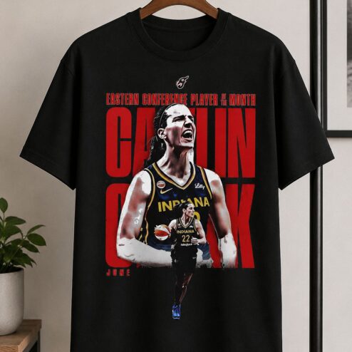 Caitlin Clark June Player of the Month Vintage Graphic Tee