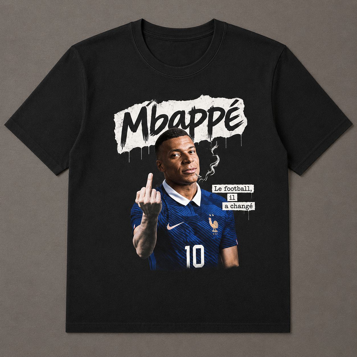 Mbappé Le Football Il A Changé Hoodie | Funny World Cup 2026 Apparel