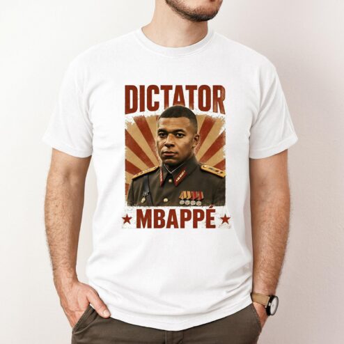 Dictator Mbappe Meme T-Shirt | Funny World Cup 2026 Graphic Tee