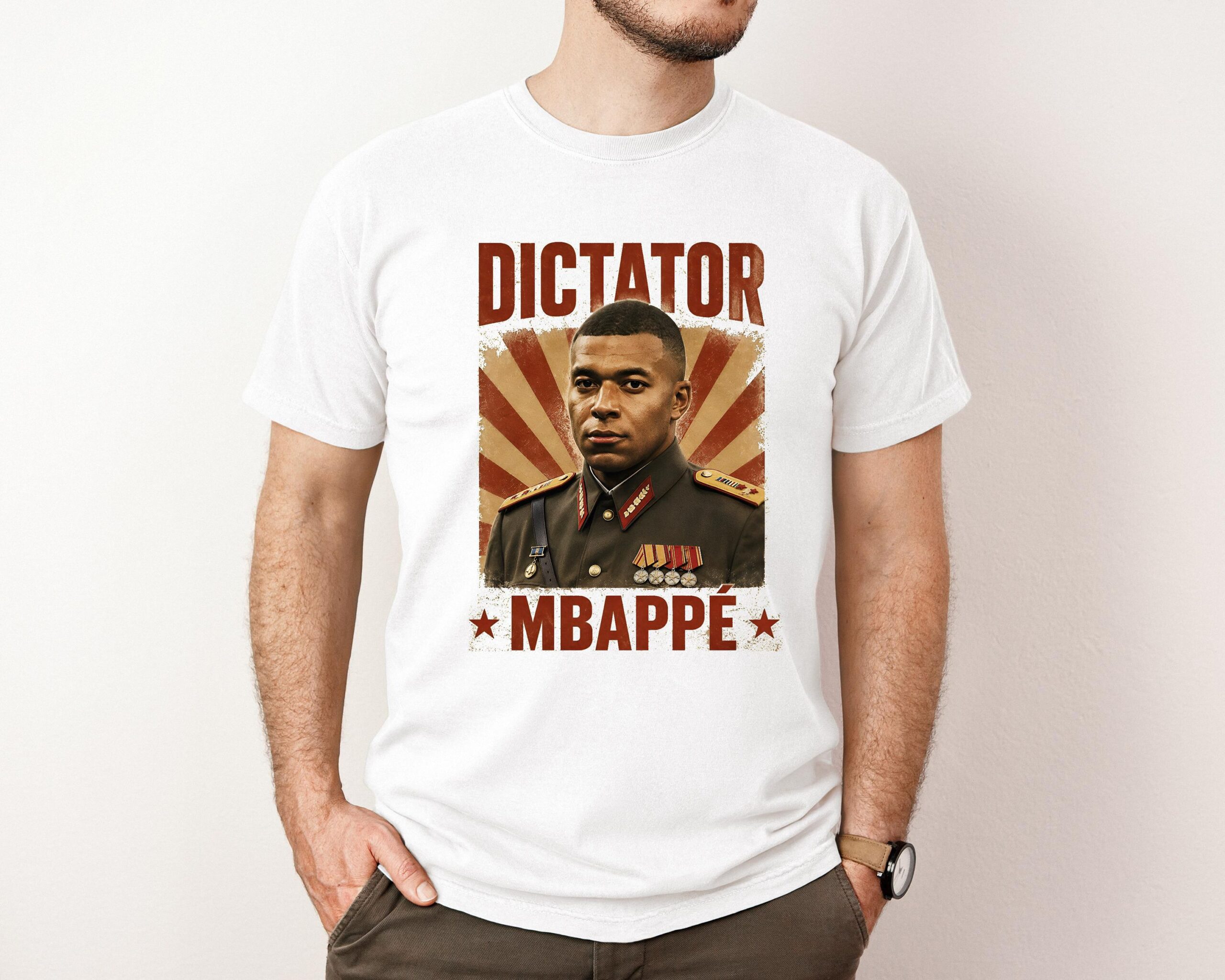 Dictator Mbappe Meme T-Shirt | Funny World Cup 2026 Graphic Tee