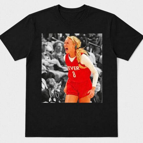 Indiana Fever 8 Signature Graphic Tee | 2026 WNBA Fan Apparel