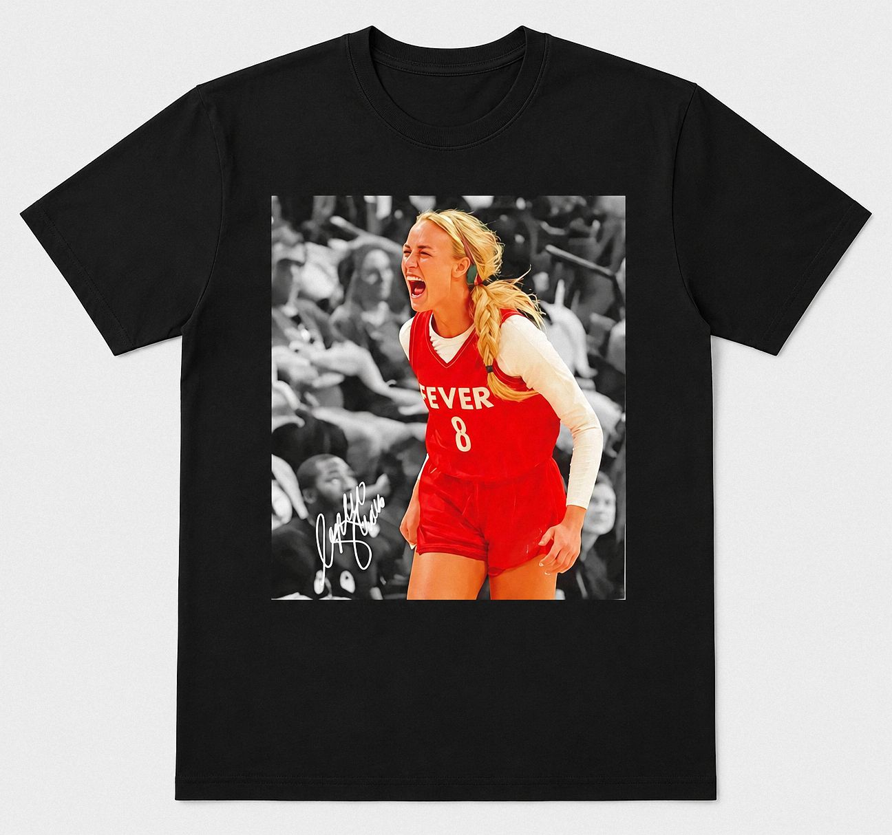 Indiana Fever 8 Signature Graphic Tee | 2026 WNBA Fan Apparel
