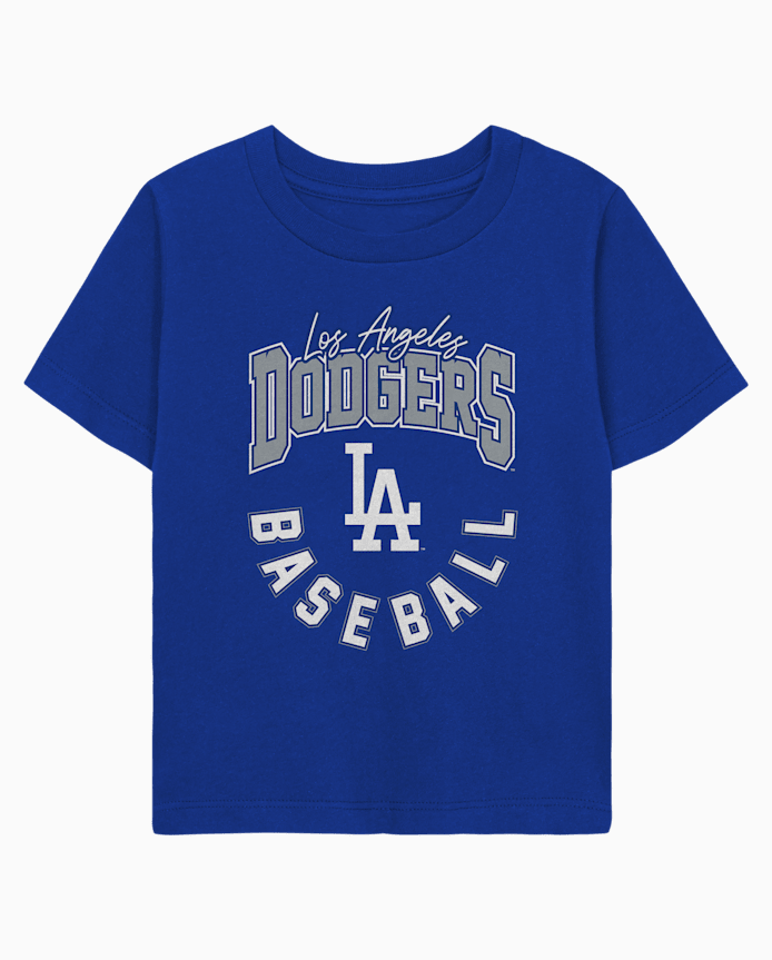 Kids LA Dodgers Baseball Shirt | Royal Blue Youth Apparel