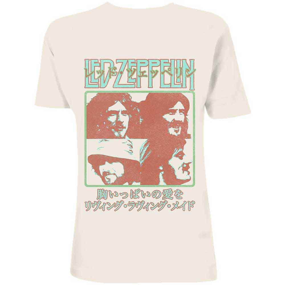 Vintage Led Zeppelin T-Shirt | Japanese Poster Graphic Tour Tee
