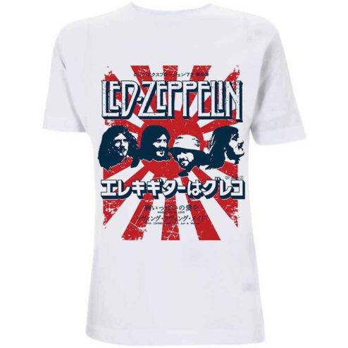 70s Classic Rock Japanese Tour Graphic Tee - Vintage Band Shirt