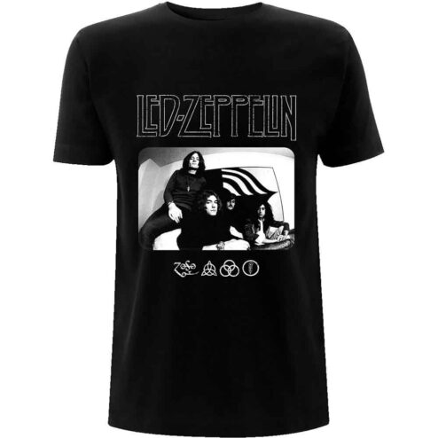 Vintage Led Zeppelin Band T-Shirt - Zoso Classic Rock Tee