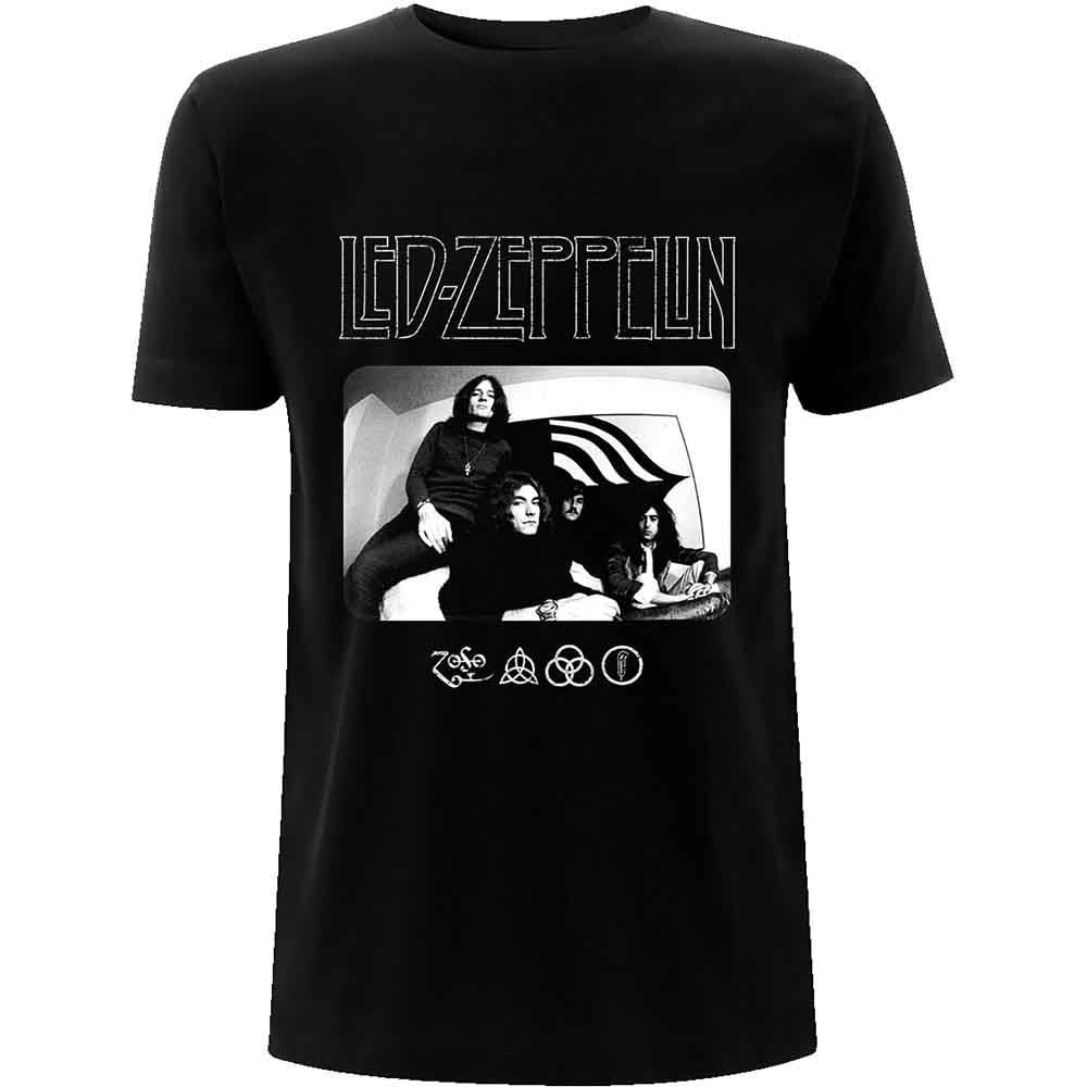 Vintage Led Zeppelin Band T-Shirt - Zoso Classic Rock Tee