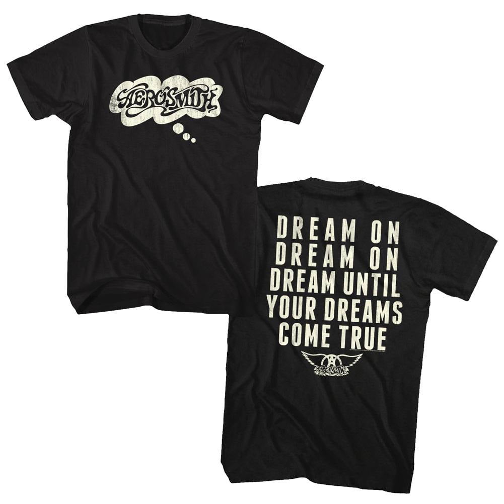 Dream On Aerosmith Lyrics T-Shirt | Vintage Classic Rock Graphic Tee
