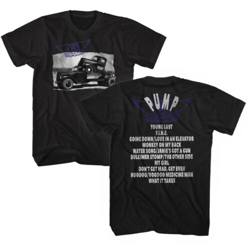 Vintage Aerosmith Pump Album T-Shirt | 80s Rock Band Tee