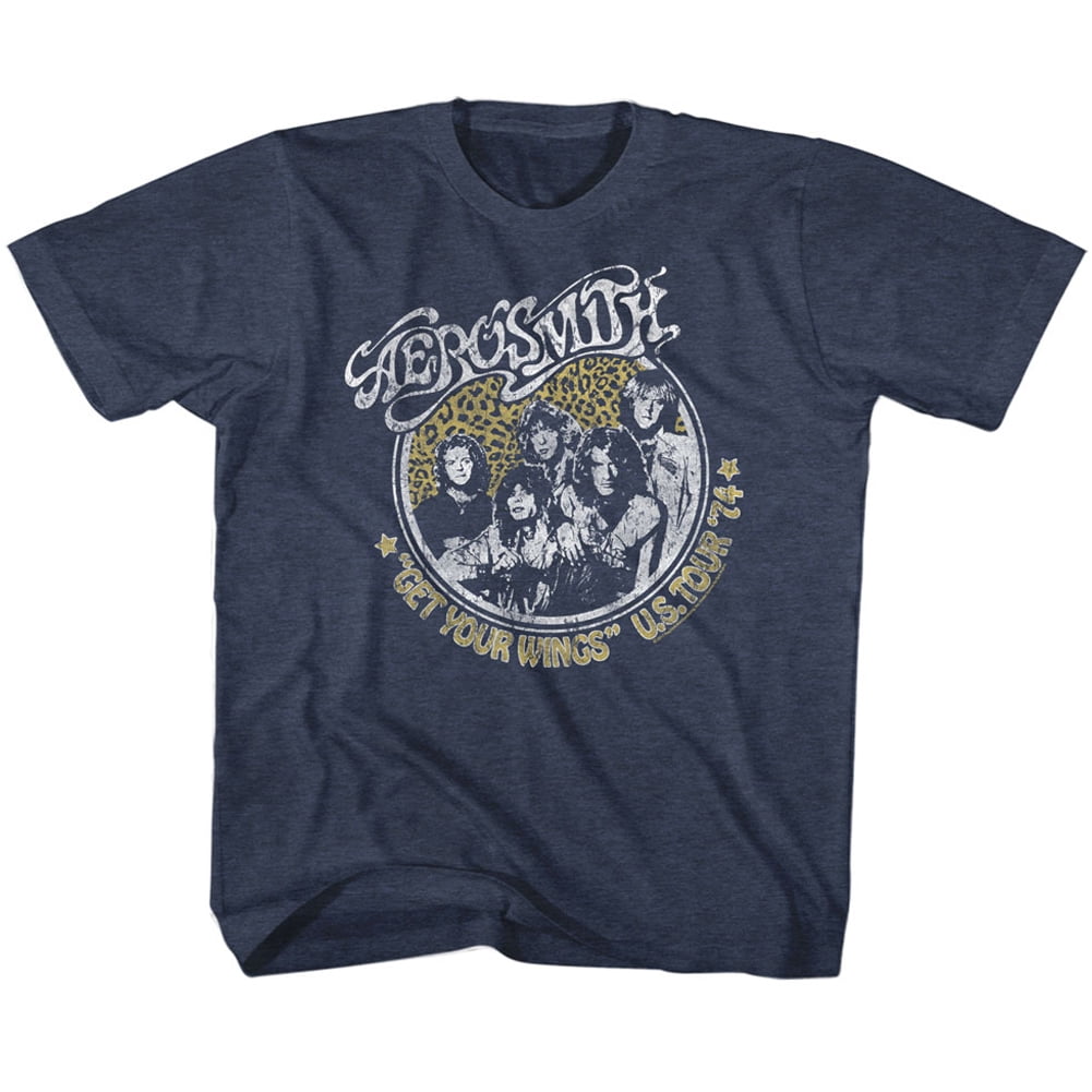 Aerosmith 'Get Your Wings' U.S. Tour '74 Vintage Band T-Shirt