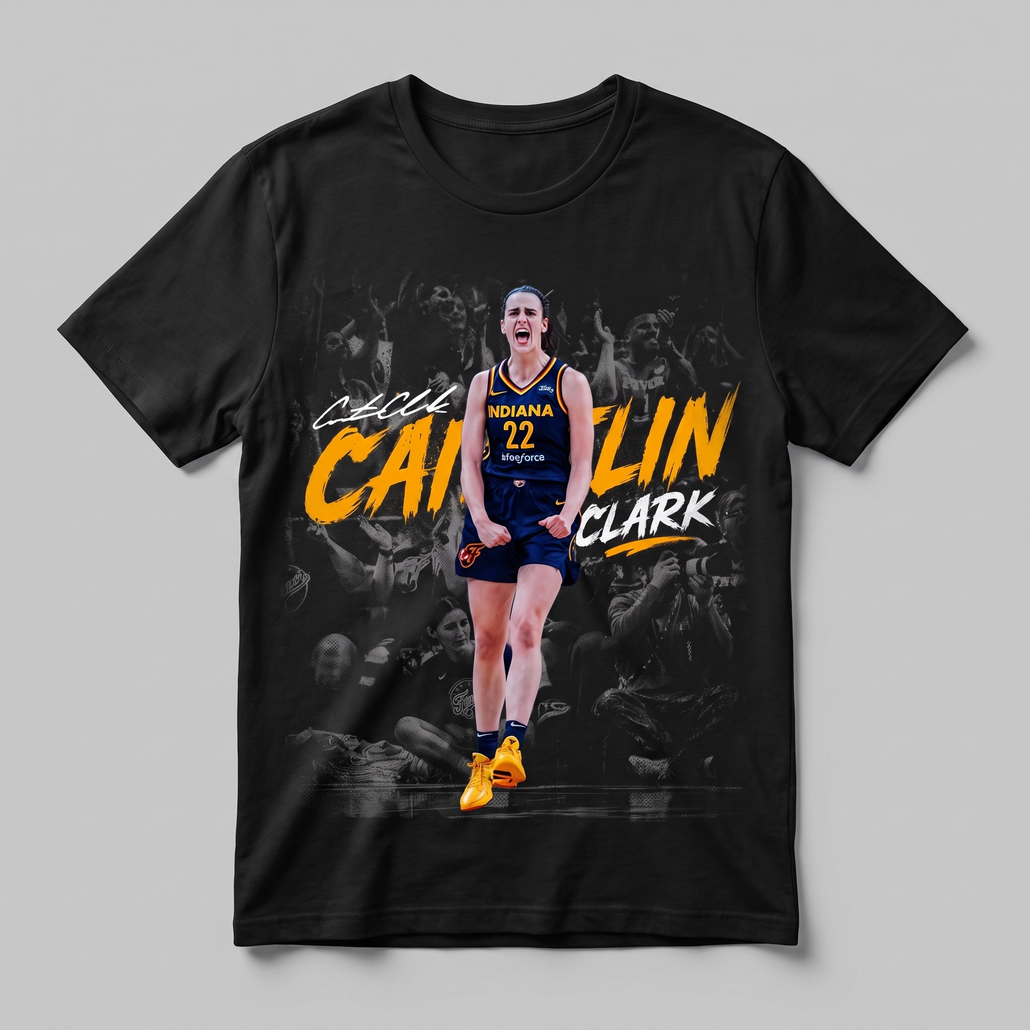 Vintage Women's Basketball Player Graphic Tee - Number 22 Hoops Shirt