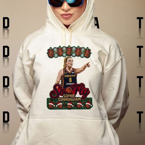 Indiana Women's Basketball Graphic Hoodie - Festive Hoops Fan Gear