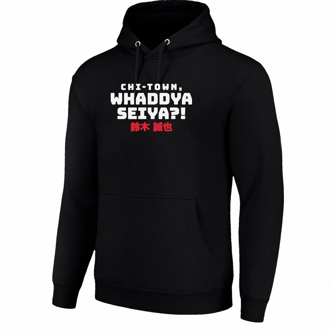 Chi-Town Whaddya Seiya?! Hoodie - Chicago Baseball Fan Pullover